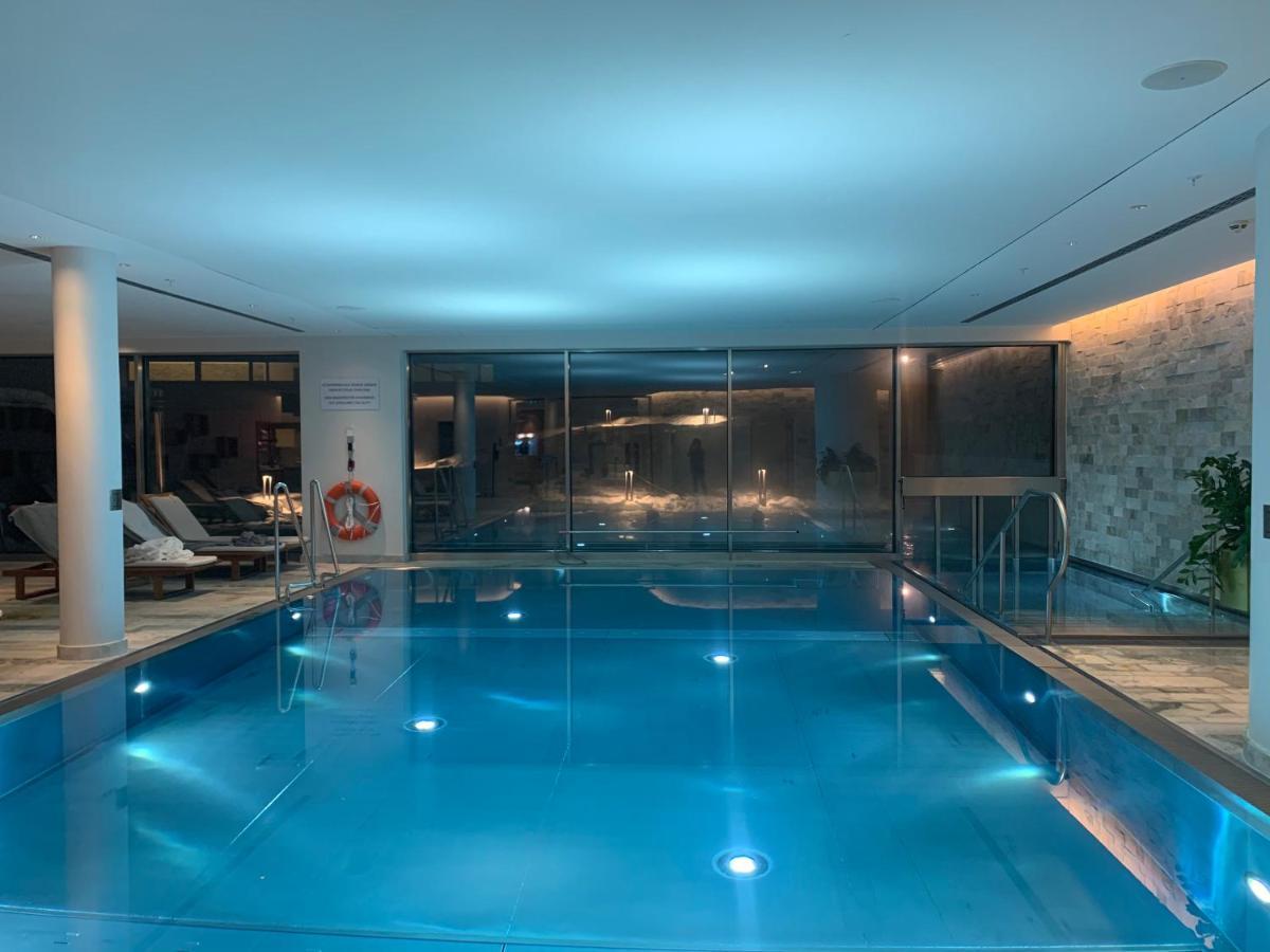 Luxury Panorama Apartment With Alpengold Spa Access Давос Екстериор снимка